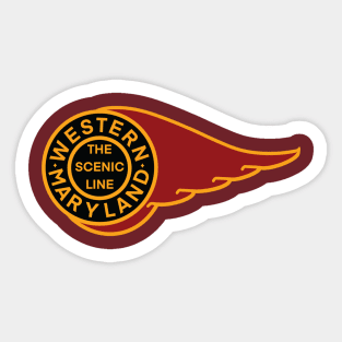 Western Maryland Railway Sticker